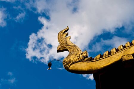 Thai art in thei temple