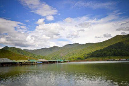 landscape of nature and waterの写真素材