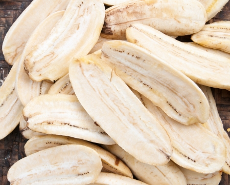 Dried bananaの写真素材