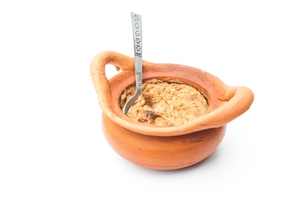 Khanom Mo Kaeng  egg custard with mung bean flour , Thai dessert の写真素材