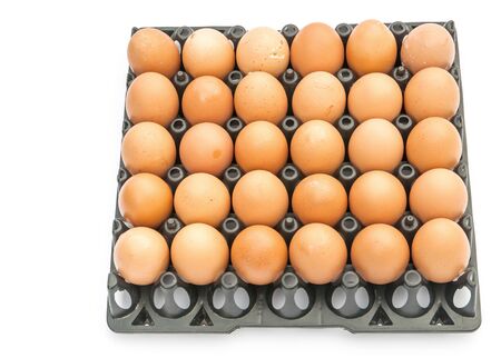 Chicken egg in the package 