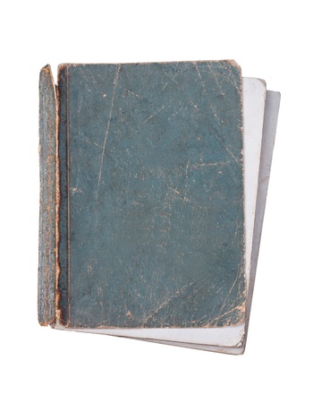 Old book isolated on a white background の写真素材