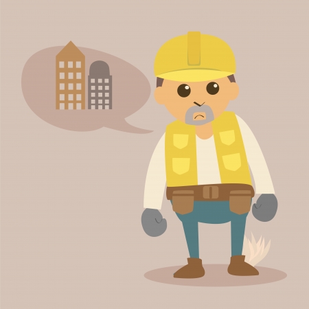 cartoon builderのイラスト素材