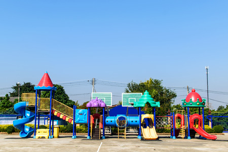 Colorful playgroundの写真素材