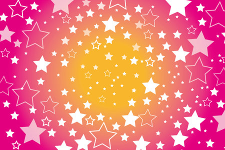 Design pattern of stars  のイラスト素材