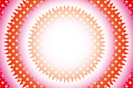 Background material wallpaper in Radiation patternのイラスト素材
