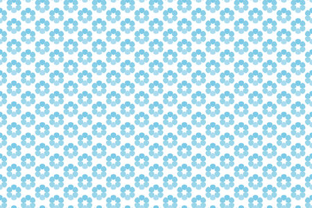 Background Material wallpaper  (Flower pattern Villa consecutive)のイラスト素材