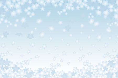 Background material wallpaper, cherry, cherry blossom, spring, petal, cherry color, graduation, graduation ceremony, entrance, entrance ceremony, Japanese style, tradition, Japanese paper,のイラスト素材