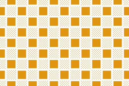 Background material wallpaper, tiles, blocks, dots, points, spots, Polka, pocked it, square, square, squareのイラスト素材