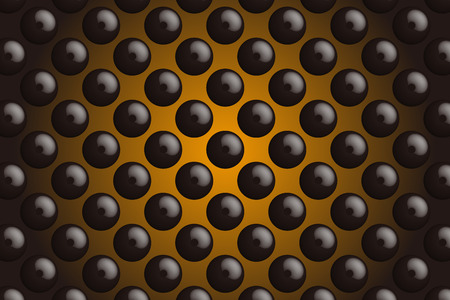 Background material wallpaper, buttons, tack, Polka, mizutama, pocked it, dimple, dither, perforated metalのイラスト素材