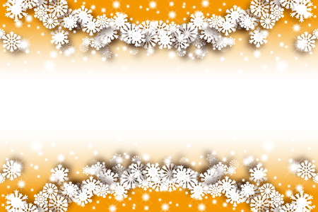Wallpaper background material, snow, snow, Crystal, ice, winter, Christmas, new year, decorate, put a decorative, copy space, text, white spaceのイラスト素材