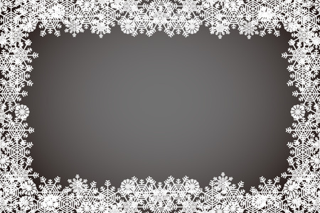 Crystal Wallpaper material, snow, winter, white, snow, ice, ice, snow, Christmas, ornament,のイラスト素材