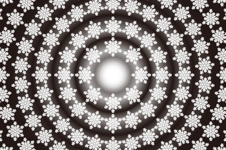 Crystal Wallpaper material, snow, winter, snow, white, snow, ice, ice, snow, Christmas, ornament... snowのイラスト素材
