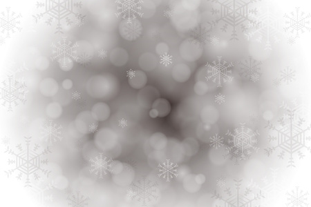 Background material wallpaper, winter, white, snow, ice, ice, snow crystals, Merry Christmas, feather, light,のイラスト素材