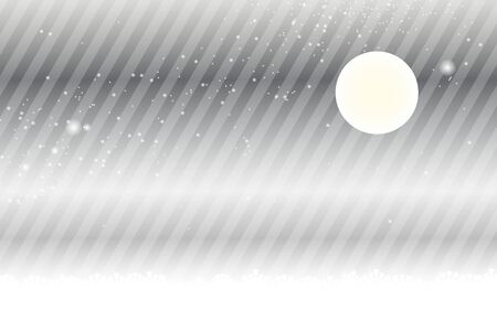 Background material wallpaper, Stardust, Stardust, Galactic, moon, sky, milky way, night view, glitter, stripes, striped,のイラスト素材
