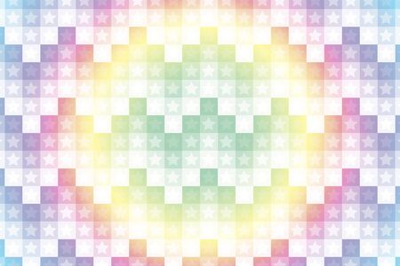 Background material wallpaper, tiles, blocks, light, textures of brick, Star, soft, sparkly, baby Stardust, Stardust,,のイラスト素材