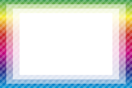 Background material wallpaper, stripes, fringe fringe, fringe people, stripe, check, Plaid, frame, frame, copy space, whiteのイラスト素材