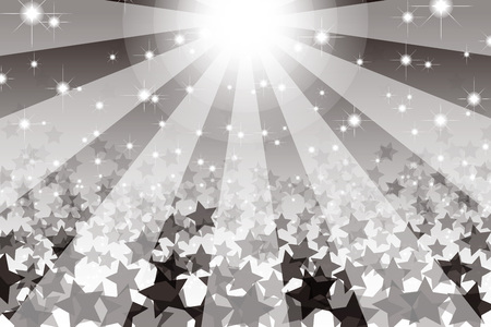 Background material wallpaper, star pattern, Stardust, Stardust, radial, glitter, shiny, Galaxy, light, bright, fun, spaceのイラスト素材