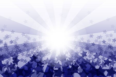 Background material wallpaper, star pattern, Stardust, Stardust, radial, glitter, shiny, Galaxy, light, bright, fun, spaceのイラスト素材
