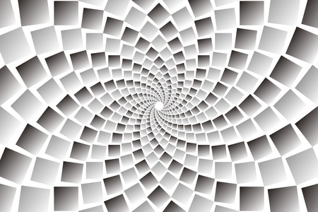 Wallpaper materials, square, square, square, square, swirl, swirls, spiral, spiral, spiral, spiral, spinのイラスト素材