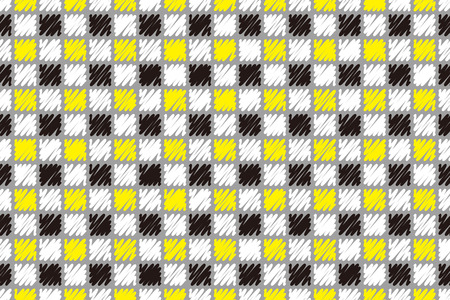 Background material wallpaper, Plaid, checkered, tiles, kids, kids, toddler, toys, toys, fun, play, wall,のイラスト素材