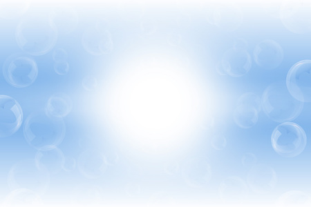 Background material wallpaper, bubbles, bubble, water, bubbles, Ray, transparency, blur, blur, glow, sparkle, gray, pale, skyのイラスト素材