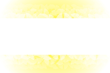 Background material wallpaper, autumn, autumn leaves, fallen leaves, leaves, Ginkgo biloba, copy space, message, Ginkgo, Ginkgo, deciduous treesのイラスト素材