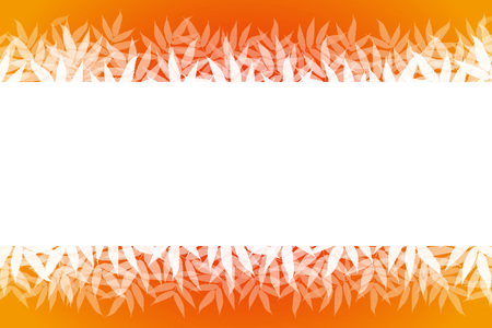 Wallpaper materials, summer, nature, copy space, white space, and bamboo leaves, sasabayashi, Sasa, Sasa, green, forest, greenのイラスト素材