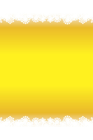 Background material wallpaper, border, frame, snow crystals, Christmas, birthday, party, winter, decorating, ornament,のイラスト素材