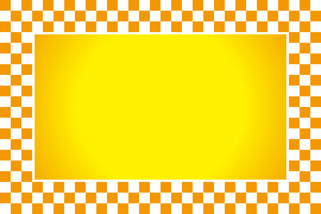 Wallpaper material, plaids, photo frame, photo frame, signs, information, bulletin, price tag, cardのイラスト素材