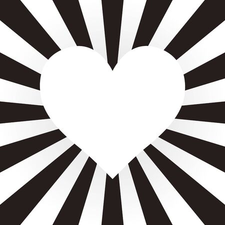 Background material wallpaper, heart-shaped.のイラスト素材