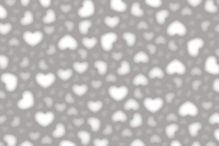 Wallpaper material, heart, patterns, pattern, pattern, heart-shaped, love, affection, Pastel-colored, cute, blurのイラスト素材