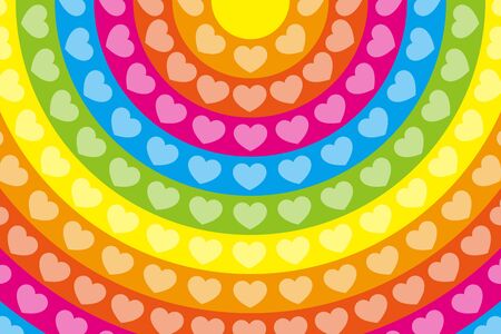 Wallpaper material, symbol, pattern, pattern, patterns, heart-shaped, heart-shaped, romance, couple, love, affection, materialのイラスト素材