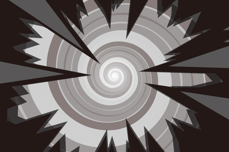 Background material, intensive line, cartoon, animation, expression, speech bubbles, lines, spirals, spin, spiral, spiralのイラスト素材