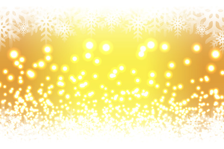 Wallpaper materials, ice, winter, snow, landscape, nature, snow, snowflakes, glitter, light, bright, glittering, Christmas materialsのイラスト素材