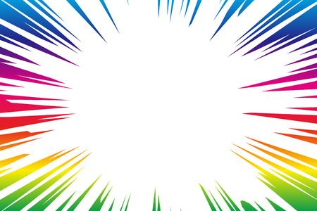 Background material, intensive lineのイラスト素材