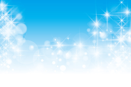 White clouds, night, fog, haze, soft-focus, copy space, milky way, starry sky, glittering, and blur the background material wallpaper,のイラスト素材