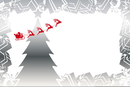 Background material, gifts, party, message, Merry Christmas, greeting cards, invitationsのイラスト素材