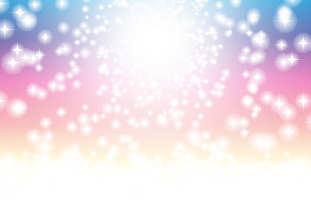 Twinkle Stars background material wallpaper, glittering heavenly image paradiseのイラスト素材