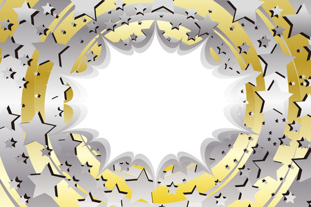 Manga illustration backgroundのイラスト素材