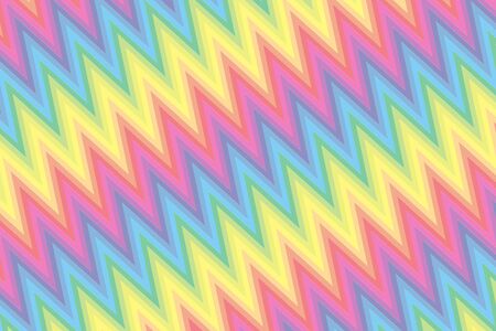 Background Wallpaper,Vector,Jagged Pattern,Rainbow,Rainbow Color,FreeSize,Colorful,Funkyのイラスト素材
