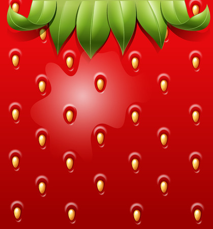 strawberry texture pattern illustrationのイラスト素材