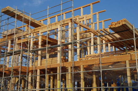 new house under construction