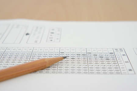marked optical answer sheet