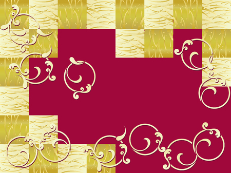 Japanese pattern. Japanese style, vector illustration.のイラスト素材