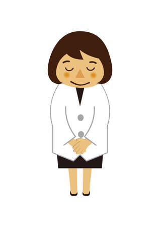 Illustration of occupation.
Illustration material of a doctor.
Clip art of a female doctor. Medical materials.のイラスト素材