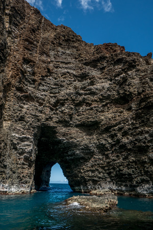 Na Paris coast cavesの写真素材