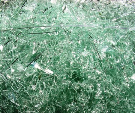Shattered glass.の写真素材