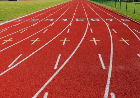 Track at state university.の写真素材