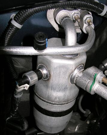 Automotive Air conditioning condenserの写真素材